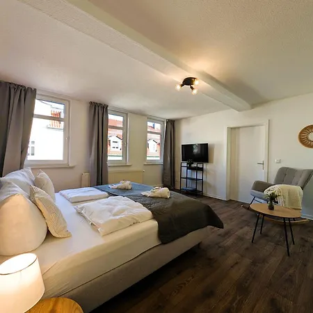 Bohnapartments - Topfmarkt Xxl Suiten - Neu In Top Zentrumslage, Vollausstattung, Wlan, Parkplaetze Ilmenau Exterior foto